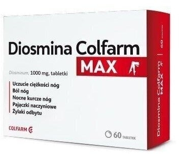 Diosmina Colfarm Max 1 g 60 tabletek