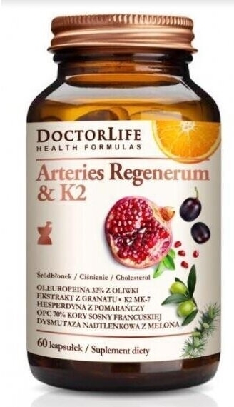 Doctor Life Arteries regenerum & K2 60 kapsułek