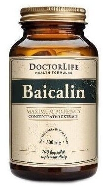 Doctor Life Baicalin tarczyca 500 mg 100 kapsułek