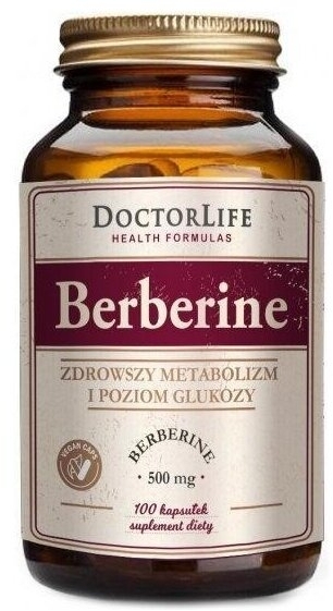 Doctor Life Berberine 500 mg 100 kapsułek