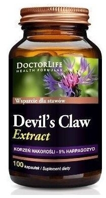 Doctor Life Devil's Claw 500 mg 100 kapsułek