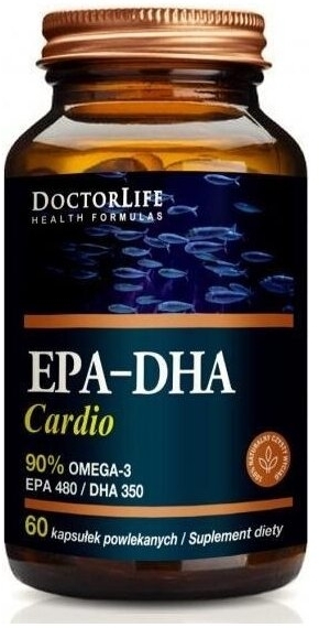 Doctor Life EPA-DHA Cardio Omega-3 90% 60 kapsułek