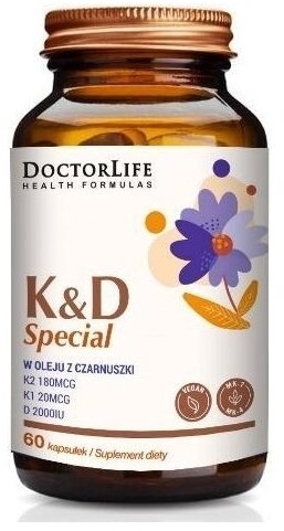 Doctor Life K2 & D3 Special 200/2000 60 kapsułek