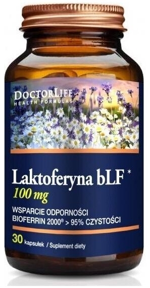 Doctor Life Laktoferyna bLF 100 mg 30 kapsułek