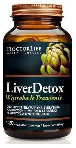 Doctor Life Liver Detox 120 kapsułek