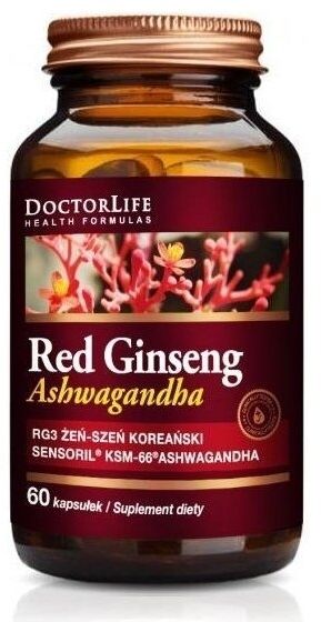 Doctor Life Red Ginseng Ashwagandha 60 kapsułek