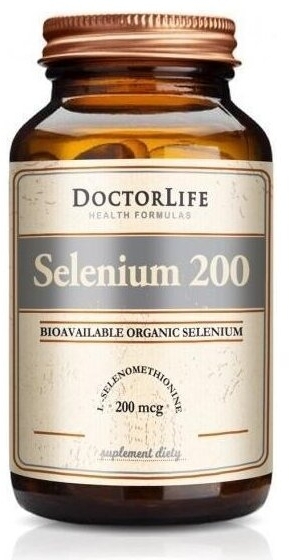 Doctor Life Selen 200 mcg 120 kapsułek