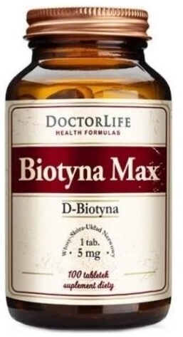 DoctorLife Biotyna Max 100 tabletek