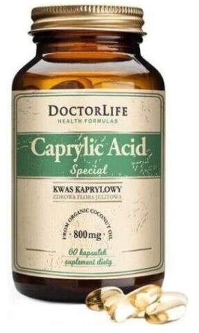 DoktorLife Caprylic Acid 60 kapsułek