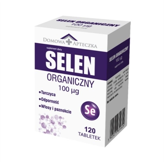 Domowa Apteczka Selen organiczny 120 tabletek