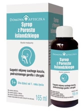 Domowa Apteczka Syrop z Porostu isladzkiego 165 ml