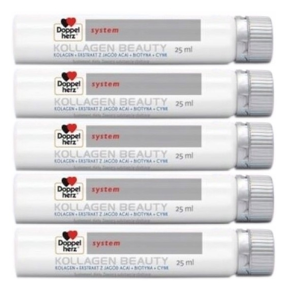 Doppelherz KOLLAGEN BEAUTY 1 ampułka 25 ml Wielopak x5