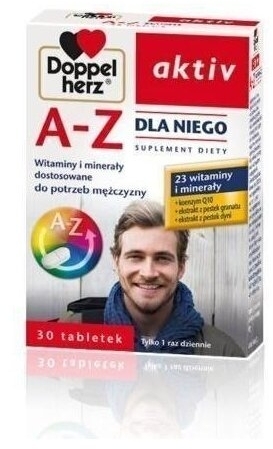 Doppelherz aktiv A-Z Dla Niego 30 tabletek