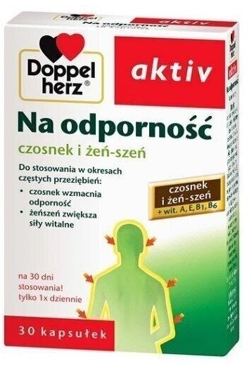 Doppelherz aktiv Na odporność 30 kapsułek (Data ważności 29.02.2024)