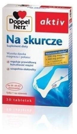 Doppelherz aktiv Na skurcze 30 tabletek