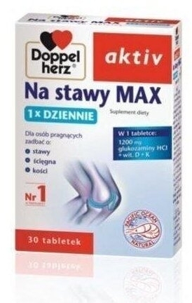 Doppelherz aktiv Na stawy Max 30 tabletek