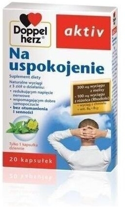 Doppelherz aktiv Na uspokojenie 20 kapsułek