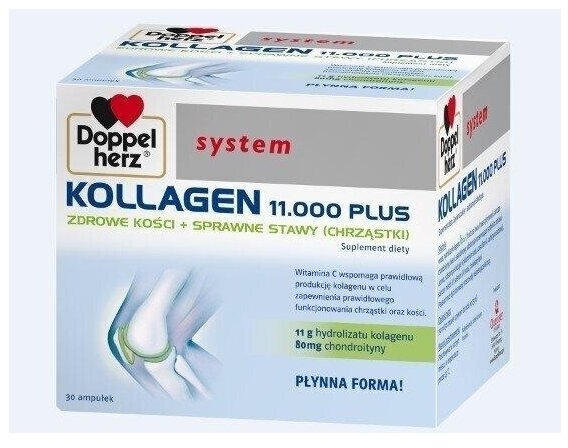 Doppelherz system Kollagen 11.000 Plus 30 ampułek