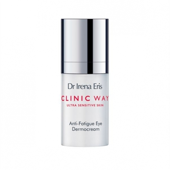 Dr Irena Eris CLINIC WAY Dermokrem Pod Oczy Redukujący Objawy Zmęczenia 1°+ 2° na dzień i na noc 15 ml
