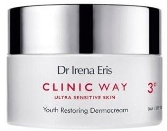 Dr Irena Eris CLINIC WAY Dermokrem Przywracający Młodość Skóry 3° na dzień SPF15 50 ml