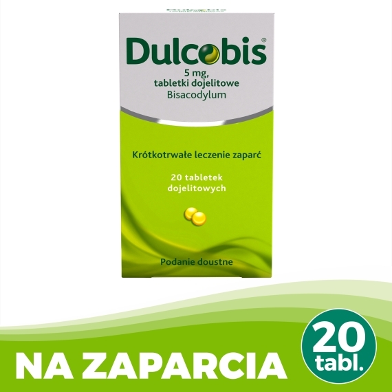 Dulcobis 5 mg 20 tabletek