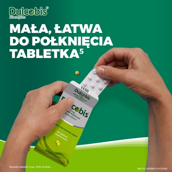 Dulcobis 5 mg 20 tabletek