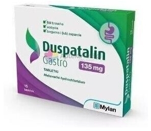 Duspatalin Gastro tabl. 0,135 g 15 tabl.