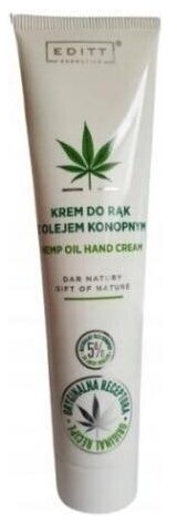 EDITT krem do rąk z olejem konopnym 125g