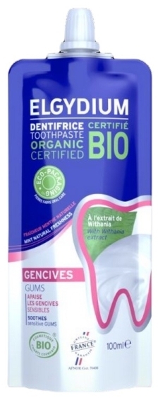 ELGYDIUM BIO GUMS Pasta do zębów na podrażnione dziąsła 100 ml