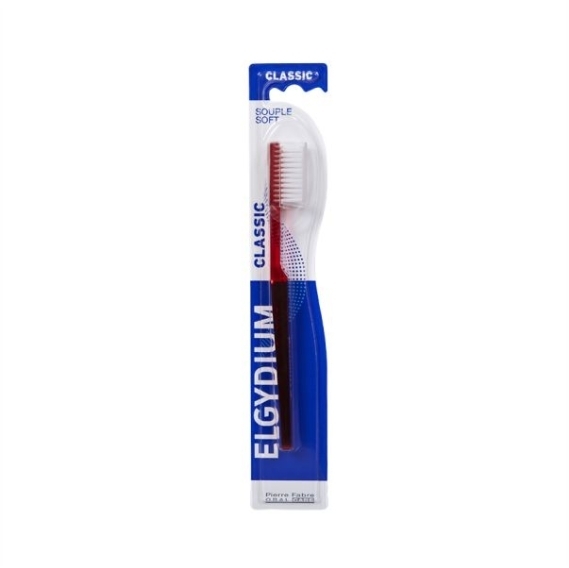 ELGYDIUM CLASSIC Szczoteczka do zębów miękka 1 sztuka