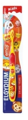 ELGYDIUM Emoji Kids Szczoteczka do zębów dla dzieci 2-6 lat 1 sztuka