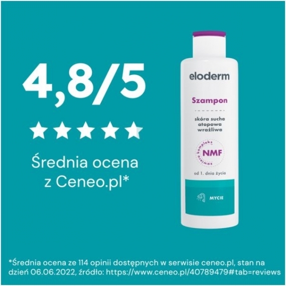 ELODERM Szampon 200 ml