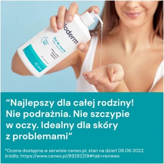 ELODERM Żel do mycia 2w1 400 ml