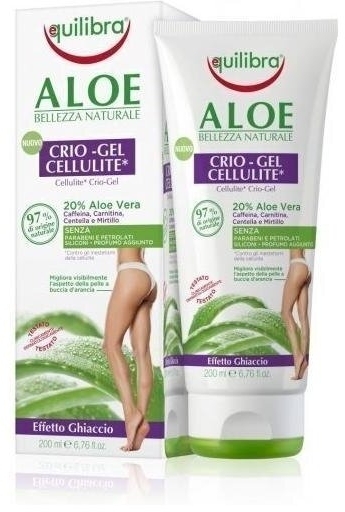 EQUILIBRA ALOESOWY Żel chłodzący antycellulitowy 200 ml
