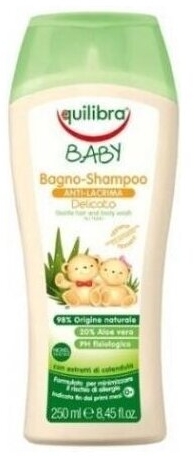 EQUILIBRA BABY Szampon do ciała i włosów 250 ml