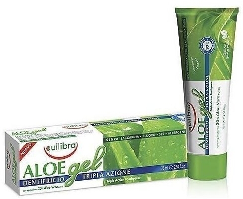 EQUILIBRA Pasta do zębów o potrójnym działaniu 75 ml