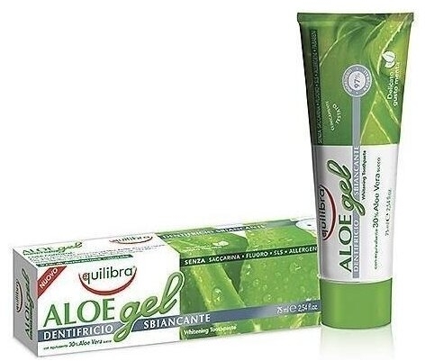EQUILIBRA Pasta do zębów wybielająca 75 ml