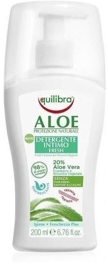 EQUILIBRA Żel do higieny intymnej odświeżający 200 ml