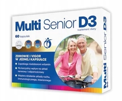 ERBAFARM Multi Senior D3 60 kapsułek