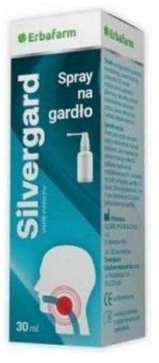 ERBAFARM Silvergard spray do ust 30 ml