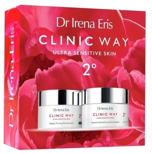 ERIS CLINIC WAY 2 Ultra Sensitive Krem rewitalizujący na dzień 50 ml+ Krem ujędrniający na noc 50 ml
