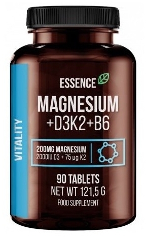 ESSENCE Magnez+D3+K2+B6 90 tabletek