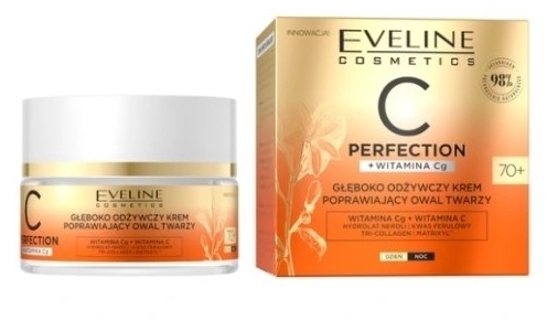 EVELINE C-PERFECTION Głęboko Odżywczy Krem 70+ 50 ml