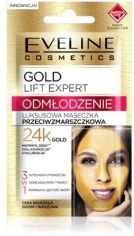 EVELINE COSMETICS Gold Lift Expert Maseczka przeciwzmarszczkowa 7 ml