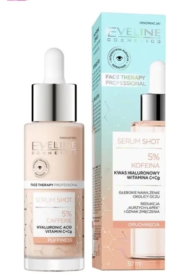EVELINE COSMETICS Kuracja energizująca z 5% kompleksem kofeiny do skóry wokół oczu 30ml