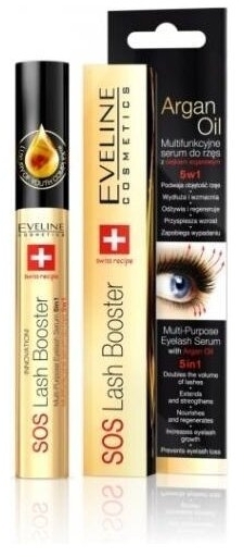 EVELINE COSMETICS SOS LASH BOOSTER Multifunkcyjne serum do rzęs 5w1 10 ml