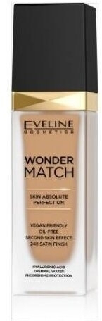 EVELINE COSMETICS WONDER MATCH Podkład do twarzy 40 Sand 30 ml