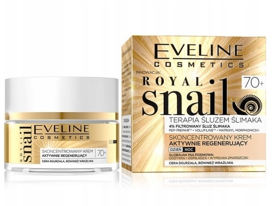 EVELINE ROYAL SNAIL Krem do twarzy 70+ 50 ml