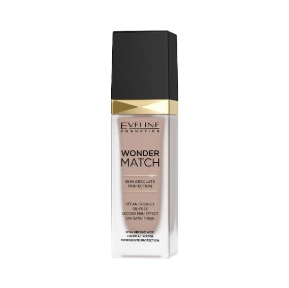 EVELINE WONDER MATCH Podkład do twarzy 45 honey 30 ml