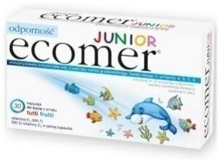 Ecomer junior odporność 30 kapsułek do żucia (Data ważności 03.02.2024)